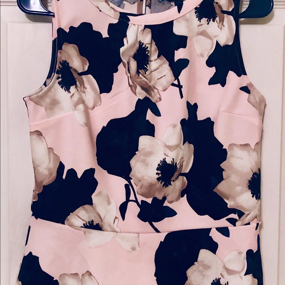 NEW Banana Republic Pink Peplum Top - Picture 5 of 7